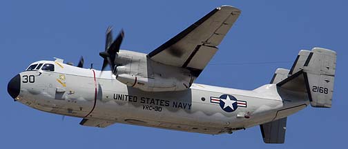 Grumman C-2A Grayhound BuNo 162168 of VRC-30